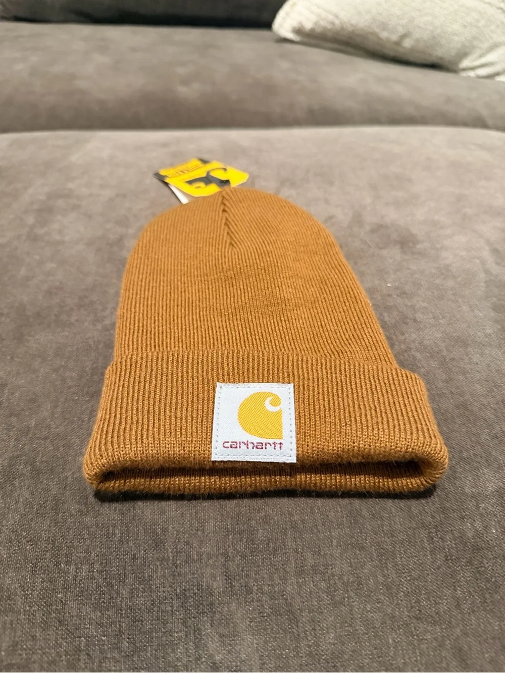 Carhartt Knit Cuffed Beanie in Carhartt Brown